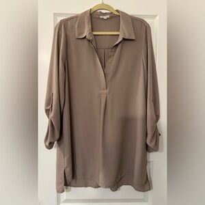 Pleione Women's Blouse in Taupe
